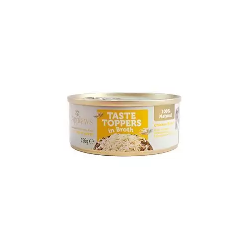 Applaws Dog konz. Toppers Broth kuřecí prsa 156g