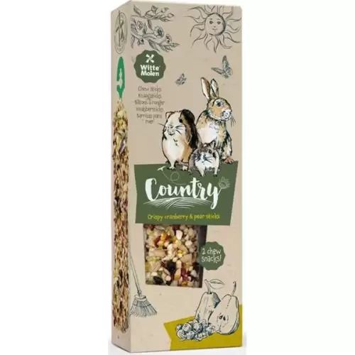  Witte Molen Country Sticks tyčinky brusinky&hruška 110g