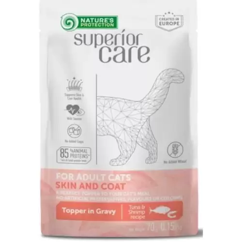  Nature's Protection Cat kaps. Superior Care Adult Skin and Coat 70 g