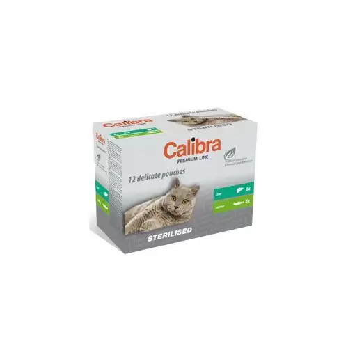 Calibra Cat  kapsa Premium Steril. multipack 12x100g