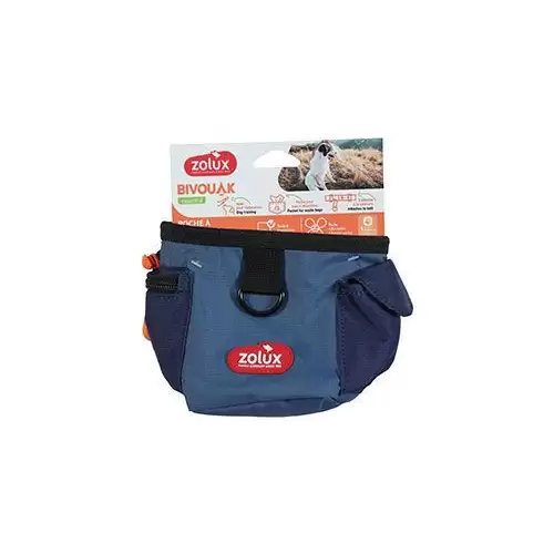 Taška na pamlsky BIVOUAK modrá Zolux