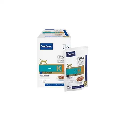 VET HPM Cat Early Kidney Care chunks in gravy 12x85g