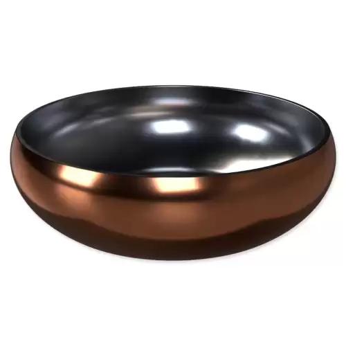 Miska Dog Fantasy Miska s dvojitou stěnou rosegold 22cm, 2100ml 