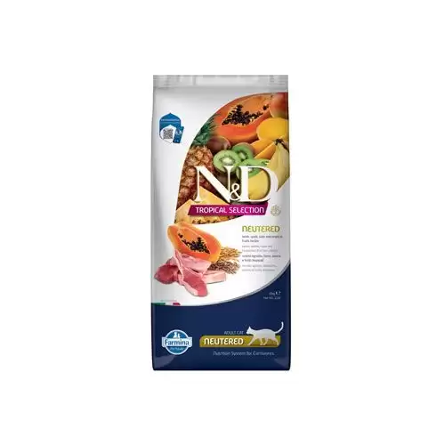 N&D TROPICAL SELECTION CAT Lamb Neutered 10kg