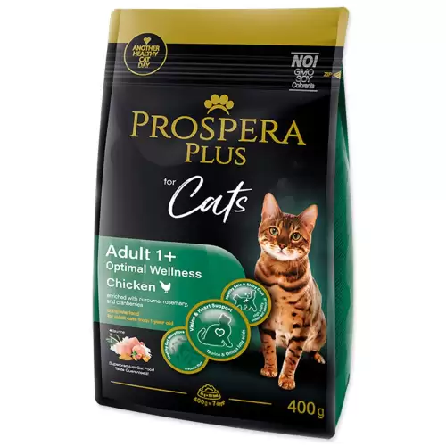 Krmivo Prospera Plus Adult 1+ Chicken  Optimal Wellness 0,4kg