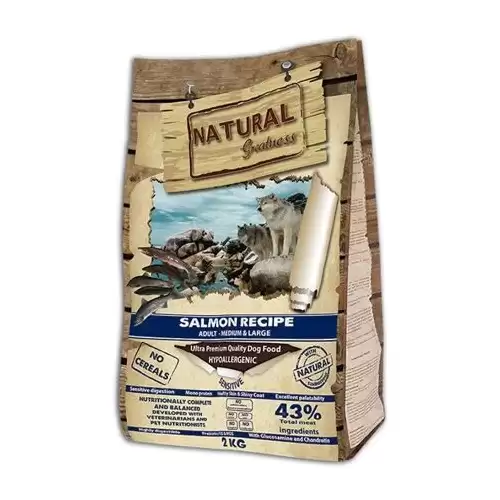 Natural Greatness Salmon Recipe Medium,Large /losos 2 kg