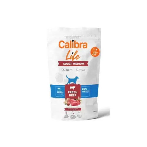 Calibra Dog Life Adult Medium Fresh Beef 100g