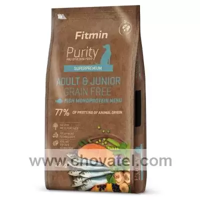 fitmindogpuritygfadultjuniorfishmenu12kglogo