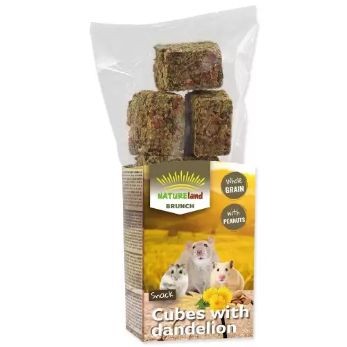 Pochoutka Nature Land Brunch celozrnné kostky s pampeliškou 90g