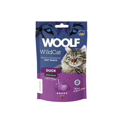 WOOLF WildCat Semi-Moist Snack Duck 50g