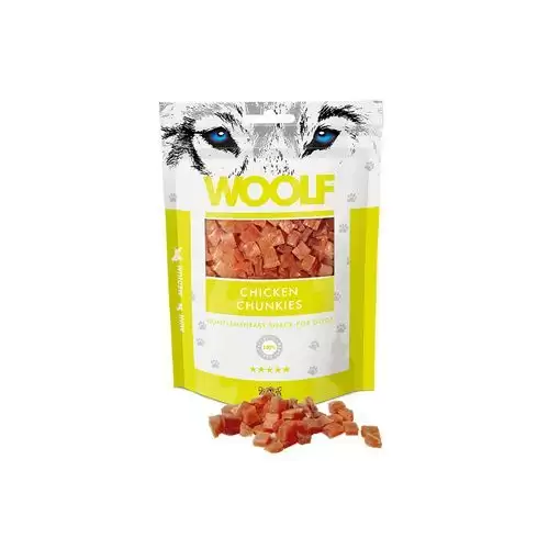 WOOLF Classic poch. Chicken Chunkies 100g
