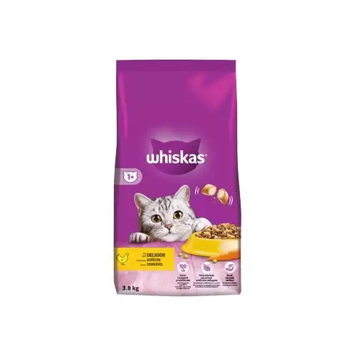 Whiskas Dry s kuřecím masem 3,8kg