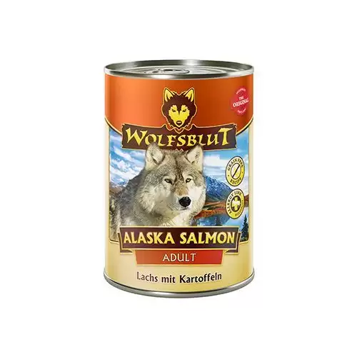Wolfsblut Dog Adult Alaska Salmon konz. 395g