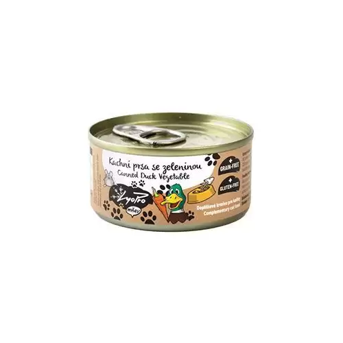 Lyopro Cat konz. Kachní prsa se zeleninou 85g