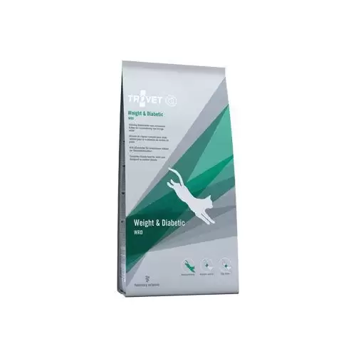 Trovet kočka WRD Weight&Diabetic 3kg
