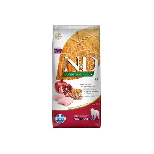 N&D LG DOG Adult Giant Chicken & Pomegranate 12kg