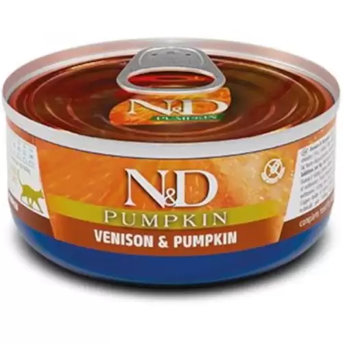  N&D PUMPKIN Cat konz. Venison & Pumpkin 70 g