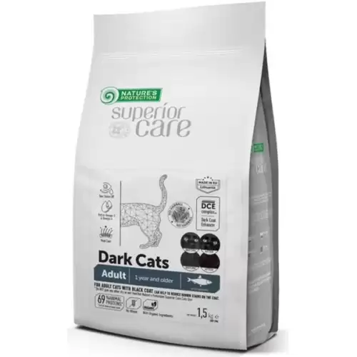  Nature's Protection Cat Dry Superior Care Dark Adult GF Herring 1,5 kg