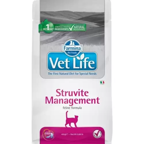  Vet Life Natural Feline Struvite Management 400 g
