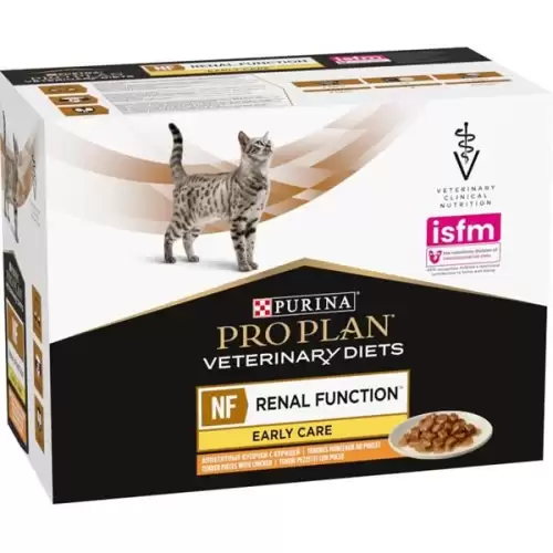  Purina PPVD Feline - NF Renal Early Care Chicken kapsička 10x85 g