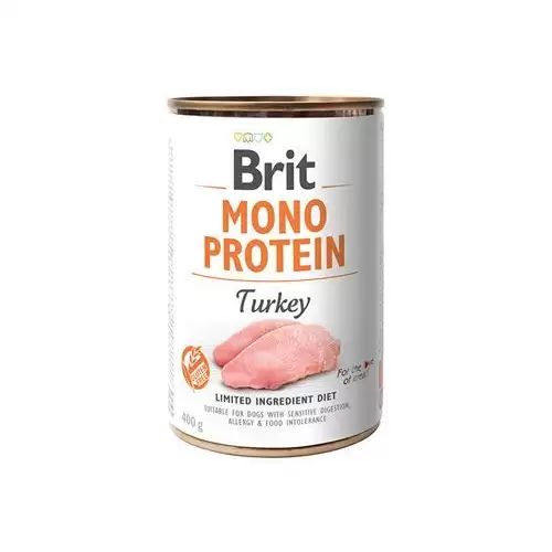 Brit Dog konz Mono Protein Turkey 400g