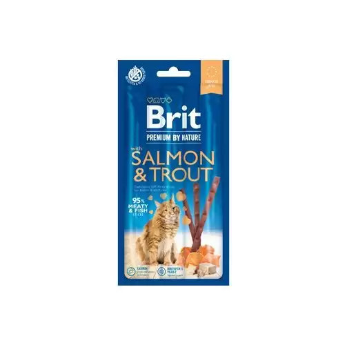 Brit Premium Cat by Nature Sticks Salmon&Trout(3pcs)