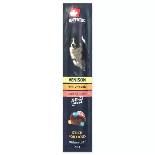 Pochoutka Ontario zvěřina, tyčinka 15g