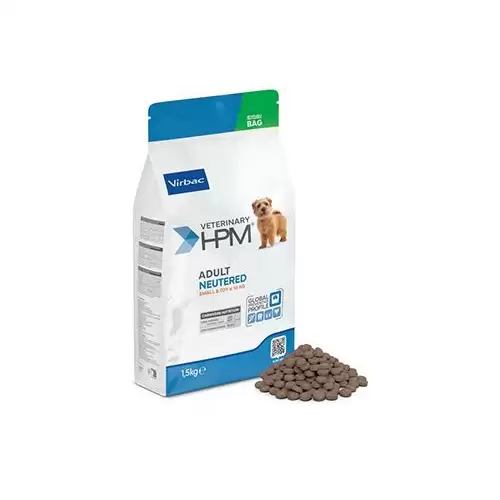 VET HPM Adult Neutered Dog Small&Toy 1,5kg