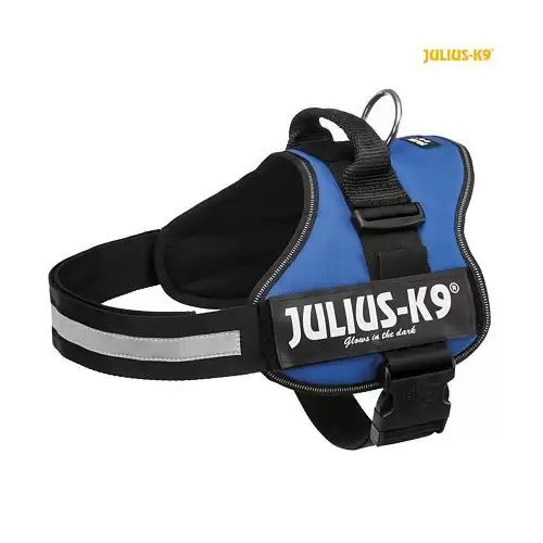 Julius-K9 silový postroj 3/XL 82-116 cm,  - modrá