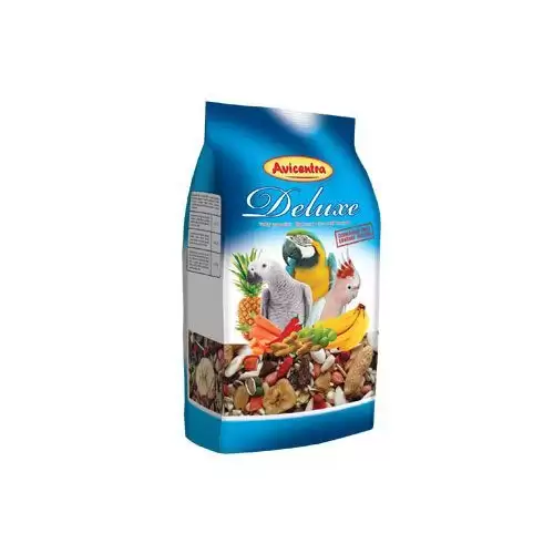 Avicentra Deluxe velký papoušek 1kg