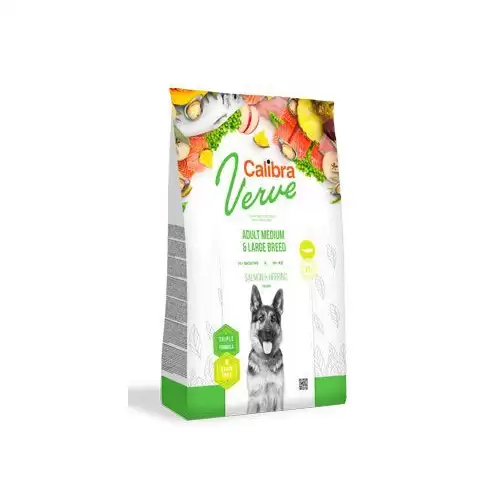 Calibra Dog Verve GF Adult M&L Salmon&Herring 12kg