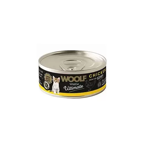 WOOLF WildCat Ultimate konz. Kitten Paté Chicken 85g