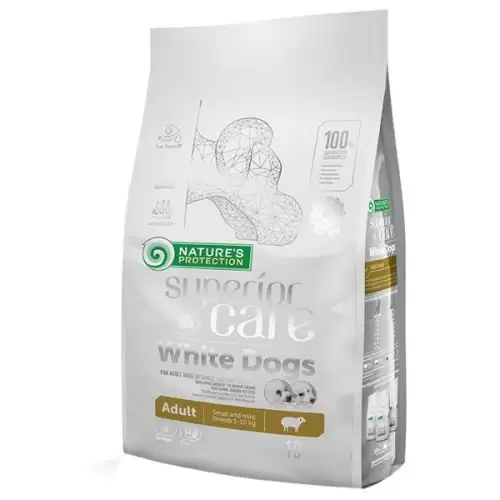  Nature's Protection Superior Care Dog Dry White Dogs Adult Small Breed Lamb 10 kg