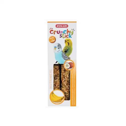 Crunchy Stick Parakeet Kokos/Banán 2ks Zolux