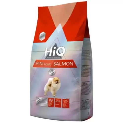  HiQ Dog Dry Adult Mini Salmon 1,8 kg