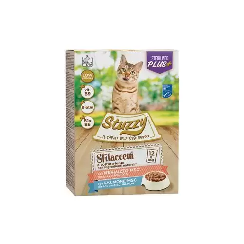 Stuzzy Cat kapsa Adult Sterilised rybí 12x85g