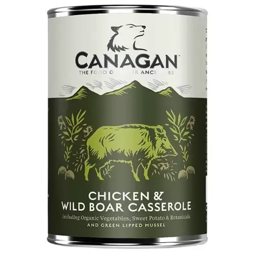  Canagan Dog konz. - Kuře a Divočák 400 g