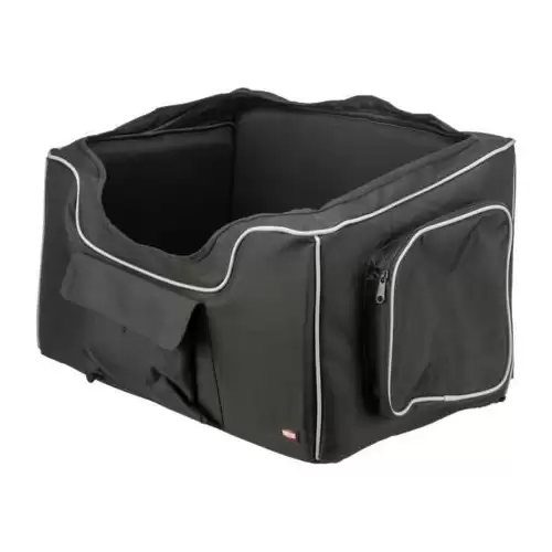 Autosedačka 56 x 37 x 36 cm, černá/šedá