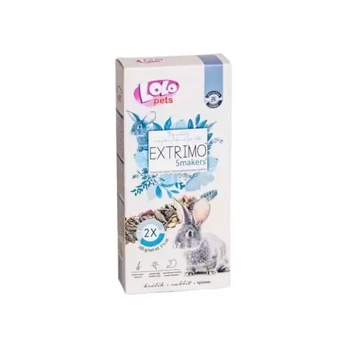 EXTRIMO SMAKERS tyčinky pro králíky 2ks/100 g