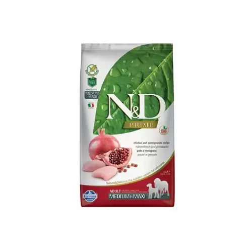 N&D PRIME DOG Adult M/L Chicken & Pomegranate 2,5kg