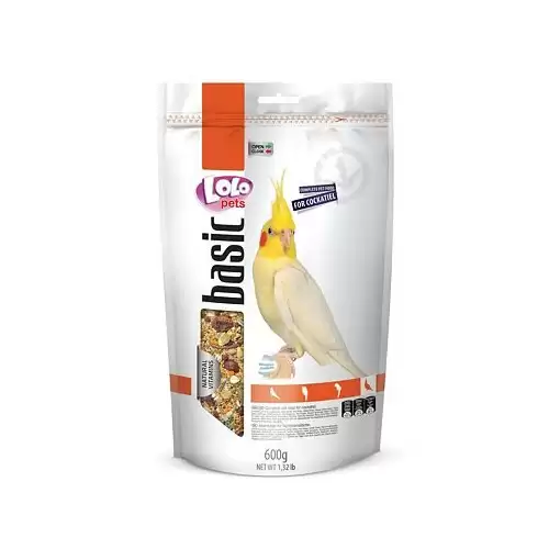 LOLO Foody kompletní krmivo pro korely 600 g Doypack
