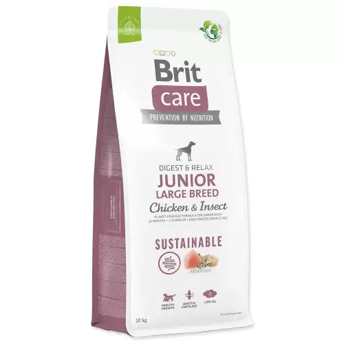Brit Care Dog Sustainable Junior Large Breed 2 x 12kg