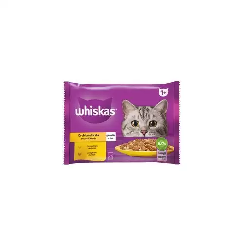 Whiskas kapsa Core drůbeží v želé 4x85g