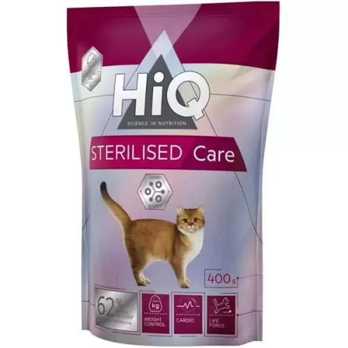  HiQ Cat Dry Adult Sterilised 400 g