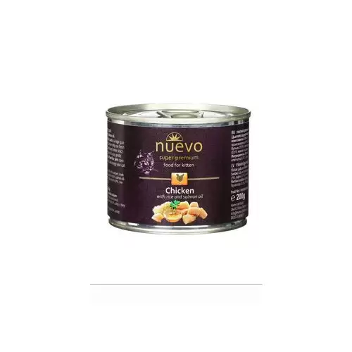 Nuevo kotě kuře konz. 200g