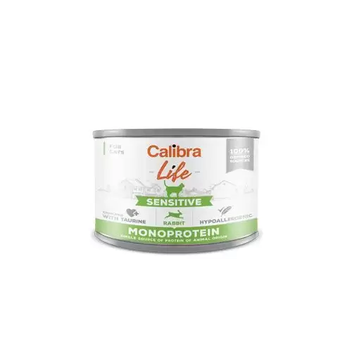 Calibra Cat Life  konz.Sensitive Rabbit 200g