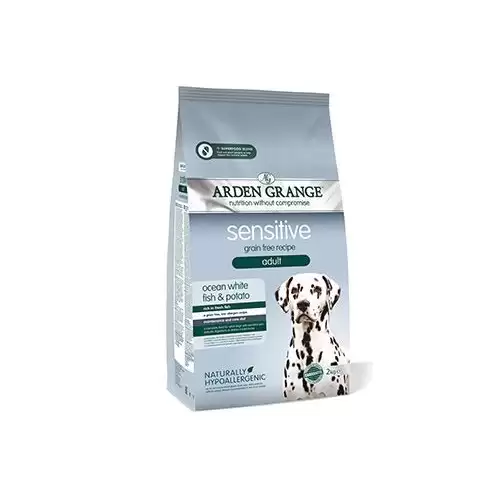 Arden Grange Dog GF Adult Sen.Oc.White Fish&Potato 2kg