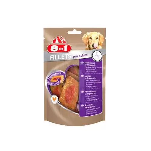 Pochoutka 8in1 Fillets Pro Active 80g