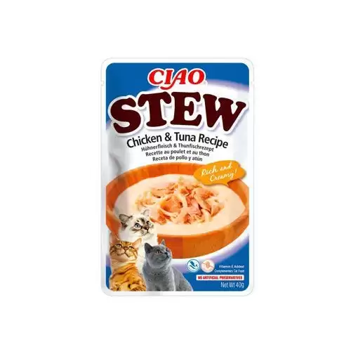 Churu Cat Stew Chicken&Tuna Recipe 40g