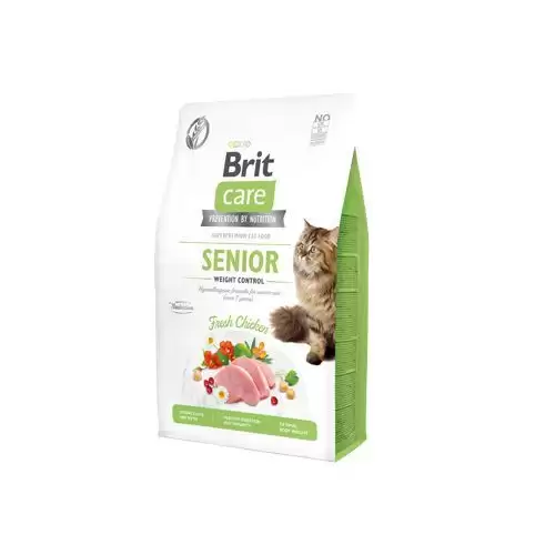Brit Care Cat GF Senior Weight Control 2kg